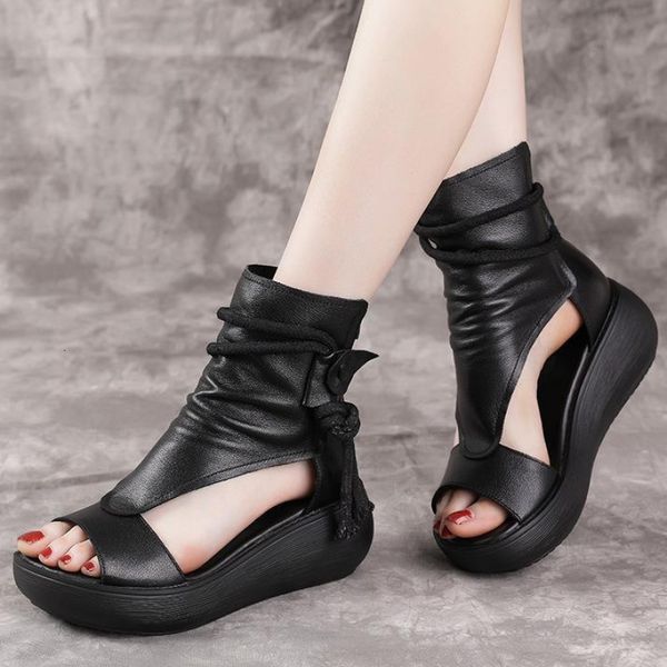 slipper sandals summer 2023 fashion roman mid heels wedges shoes ladies vintage open toed sandalias zapatos 230703, Black
slipper sandals summer 2023 fashion roman mid heels wedges shoes ladies vintage open toed sandalias zapatos 230703, Black