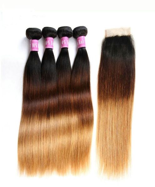 4pcs ombre malaysian hair weaves with closure three tone color 1b427 silky straight human hair weft bundles with closures8367457, Black
4pcs ombre malaysian hair weaves with closure three tone color 1b427 silky straight human hair weft bundles with closures8367457, Black