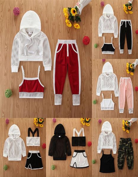 kids designer clothes girls outdoor sport outfits children mesh hooded estpants 3pcsset summer sportswear baby clothing set1169568, White
kids designer clothes girls outdoor sport outfits children mesh hooded estpants 3pcsset summer sportswear baby clothing set1169568, White