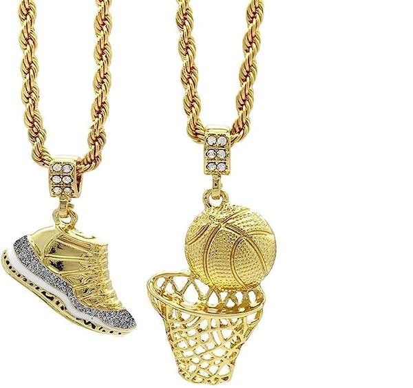 designer jewelry men's hip hop sports necklace gold plated vintage black sneakers and basket fade resistant 24" cord chain, Silver
designer jewelry men's hip hop sports necklace gold plated vintage black sneakers and basket fade resistant 24" cord chain, Silver