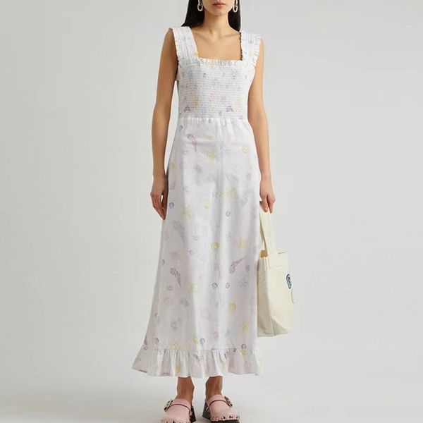 designer dress new women designer clothing printed with drawstring waist closure casual strap dress long, Black;gray
designer dress new women designer clothing printed with drawstring waist closure casual strap dress long, Black;gray
