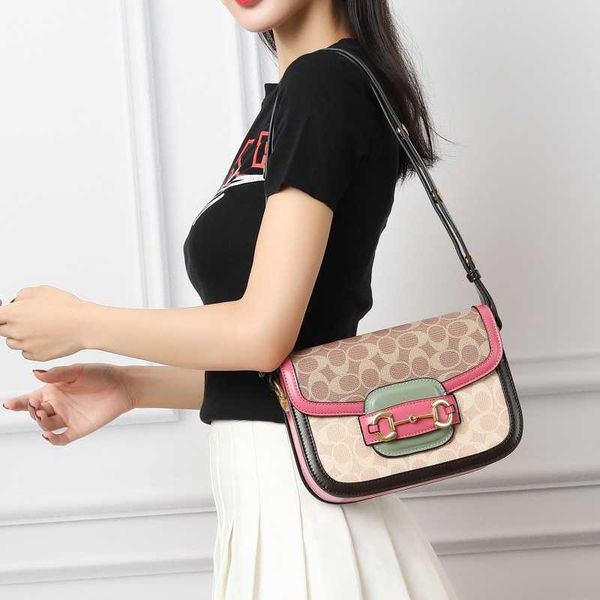new 1955 saddle bag contrast color bag women's fashion one shoulder wide weaving strap crossbody bag
new 1955 saddle bag contrast color bag women's fashion one shoulder wide weaving strap crossbody bag