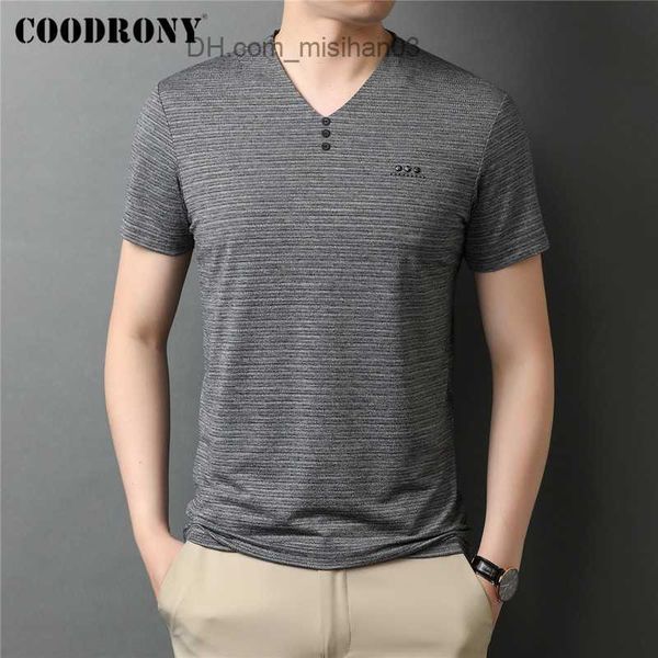 men's t-shirts coodrony brand summer arrival fashion casual button henry collar short sleeve t shirt men clothing soft cool tee c5285s, White;black
men's t-shirts coodrony brand summer arrival fashion casual button henry collar short sleeve t shirt men clothing soft cool tee c5285s, White;black