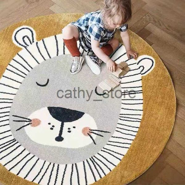 mats alfombra kids room carpet cartoon lion animal playmat plush floor mat round rugs for living bedroom baby play crawling mats x0704
mats alfombra kids room carpet cartoon lion animal playmat plush floor mat round rugs for living bedroom baby play crawling mats x0704