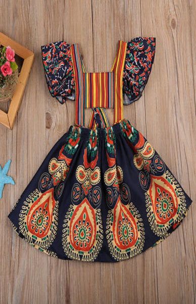 kids baby girls princess dress backless party pageant boho floral dresses size 26t3469789, Red;yellow
kids baby girls princess dress backless party pageant boho floral dresses size 26t3469789, Red;yellow
