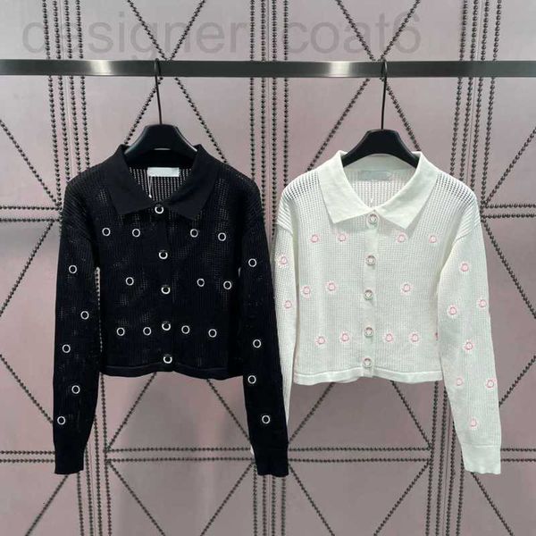 women's sweaters designer fashion summer casual knit long sleeve button sweater t-shirt turn down collar hollow out loose pullovers te, White;black
women's sweaters designer fashion summer casual knit long sleeve button sweater t-shirt turn down collar hollow out loose pullovers te, White;black