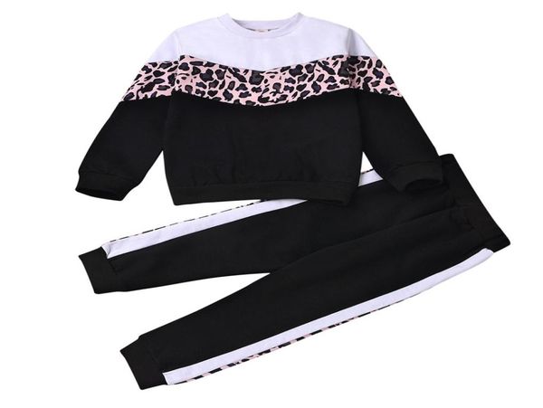 baby girls cartoon outfits kids splice long sleeve toddler leopard printed sweater elastic trousers girls clothes sets 0612082056757, White
baby girls cartoon outfits kids splice long sleeve toddler leopard printed sweater elastic trousers girls clothes sets 0612082056757, White