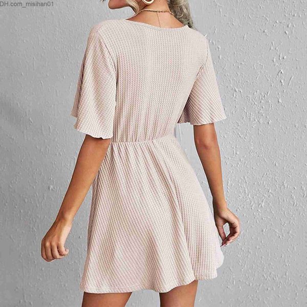 casual dresses basic casual dresses womens solid color slim dress short sleeve v neck ladies high waist a line summer temperament vestidos z, Black;gray
casual dresses basic casual dresses womens solid color slim dress short sleeve v neck ladies high waist a line summer temperament vestidos z, Black;gray