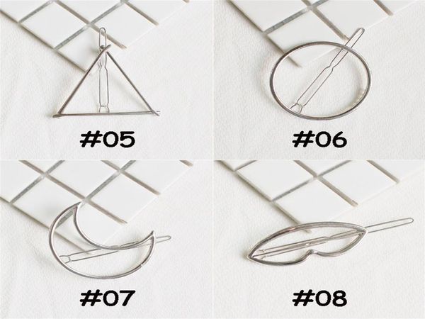 fashion alloy hair clips for woman 8 style girls geometric metal hairpin moon triangle circle hairgrip barrettes hair accessories 5400427, Slivery;white
fashion alloy hair clips for woman 8 style girls geometric metal hairpin moon triangle circle hairgrip barrettes hair accessories 5400427, Slivery;white