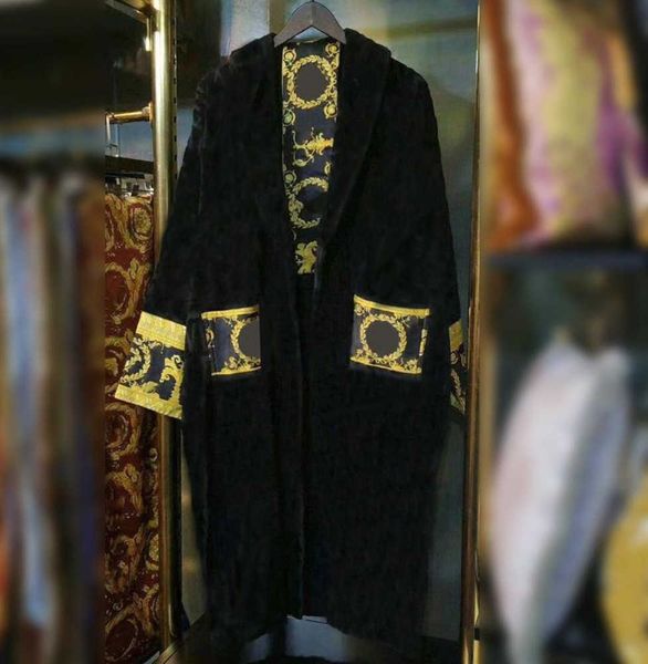 mens womens home robes shawl collar cotton soft long robe quick dry fluffy sleepwear designer brand luxury vintage bathrobe pajamas lovers d, Black;brown
mens womens home robes shawl collar cotton soft long robe quick dry fluffy sleepwear designer brand luxury vintage bathrobe pajamas lovers d, Black;brown