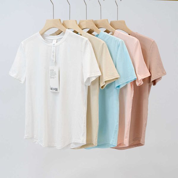 womens lu yoga love t-shirt summer round collar short sleeve elastic breathable sports fitness solid color ll070ptzu
womens lu yoga love t-shirt summer round collar short sleeve elastic breathable sports fitness solid color ll070ptzu