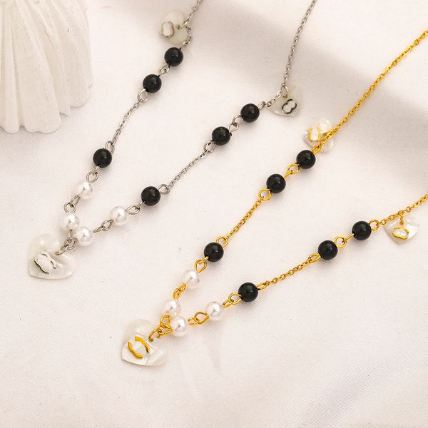 beaded necklaces heart mother of pearl 18k gold plated stainless steel necklace designer necklaces choker letter pendant chain crystal rhine, Silver
beaded necklaces heart mother of pearl 18k gold plated stainless steel necklace designer necklaces choker letter pendant chain crystal rhine, Silver