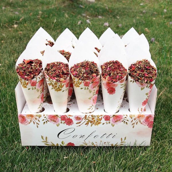 jeans kraft paper wedding confetti cone holder support for wedding decor artificial flower confetti cones stand box wedding paper cone, Blue
jeans kraft paper wedding confetti cone holder support for wedding decor artificial flower confetti cones stand box wedding paper cone, Blue