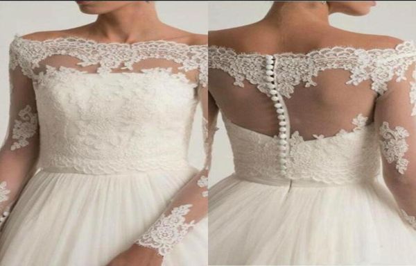 off the shoulder wedding jackets lace appliques bridal boleros wrap long sleeve customized bridal jacket2744834, White
off the shoulder wedding jackets lace appliques bridal boleros wrap long sleeve customized bridal jacket2744834, White