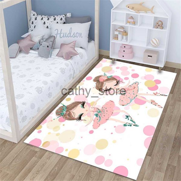 mats cute cartoon dancing ballerina girl child rug girl non-slip bedroom rug children's room decoration headboard game mat x0704
mats cute cartoon dancing ballerina girl child rug girl non-slip bedroom rug children's room decoration headboard game mat x0704