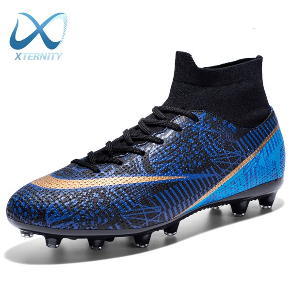 athletic outdoor high-soccer shoes ultralight football boots men kids outdoor training ag/tf soccer cleats non-slip sports sneakers 230704, Black
athletic outdoor high-soccer shoes ultralight football boots men kids outdoor training ag/tf soccer cleats non-slip sports sneakers 230704, Black