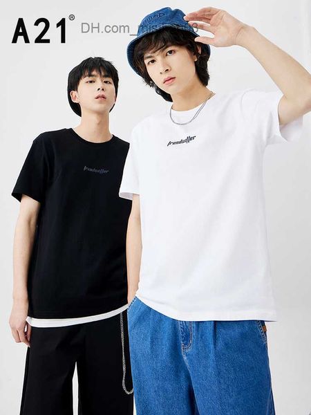 men's t-shirts a21 summer men casual oneck short sleeve tshirt white symphony printing male 100 cotton tees classic clothes z230704, White;black
men's t-shirts a21 summer men casual oneck short sleeve tshirt white symphony printing male 100 cotton tees classic clothes z230704, White;black
