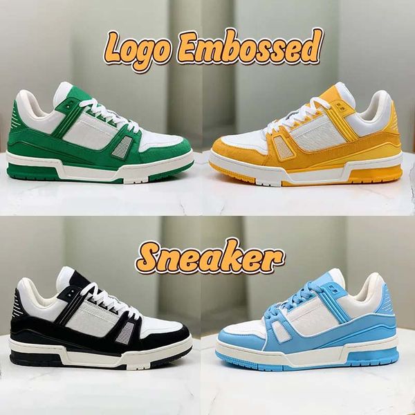 luxury designer casual shoes logo embossed trainer sneaker triple white pink sky blue black green yellow denim low mens sneakers women train
luxury designer casual shoes logo embossed trainer sneaker triple white pink sky blue black green yellow denim low mens sneakers women train