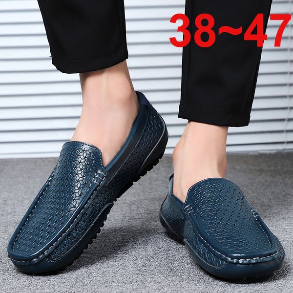 dress shoes mens genuine leather loafers for men casual moccasins slip on fashion male driving size 3847 230703, Black
dress shoes mens genuine leather loafers for men casual moccasins slip on fashion male driving size 3847 230703, Black