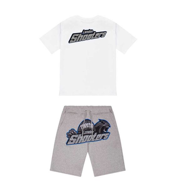 23 limited edition trapstar t shirt short sleeve shorts shooter suit london street fashion cotton comfort couple s-3xl fashion all-match, Gray
23 limited edition trapstar t shirt short sleeve shorts shooter suit london street fashion cotton comfort couple s-3xl fashion all-match, Gray