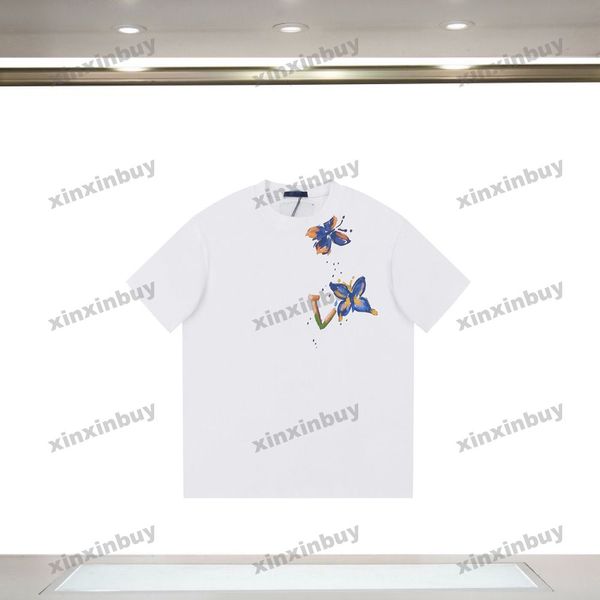 xinxinbuy men designer tee t shirt 23ss graffiti butterfly print short sleeve cotton women white black blue xs-2xl, Black;brown
xinxinbuy men designer tee t shirt 23ss graffiti butterfly print short sleeve cotton women white black blue xs-2xl, Black;brown