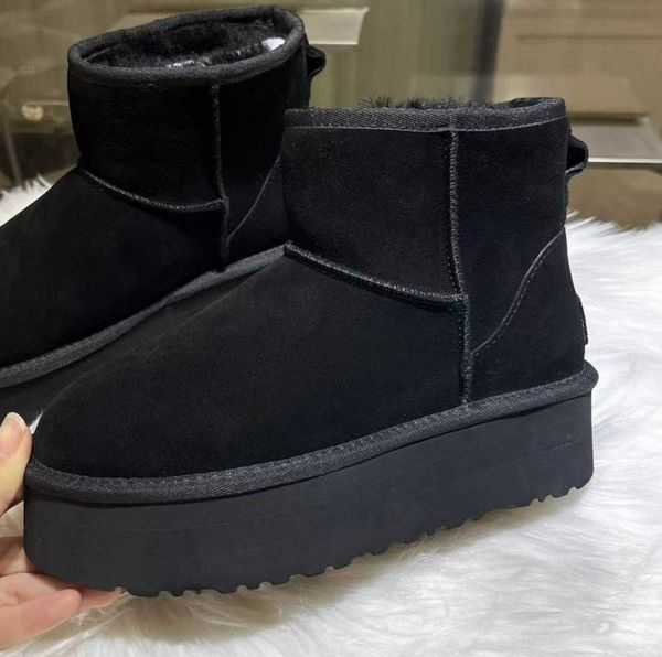 women classic mini platform boot ultra matte fur snow boots suede wool blend comfort winter designer ankle booties45, Black
women classic mini platform boot ultra matte fur snow boots suede wool blend comfort winter designer ankle booties45, Black
