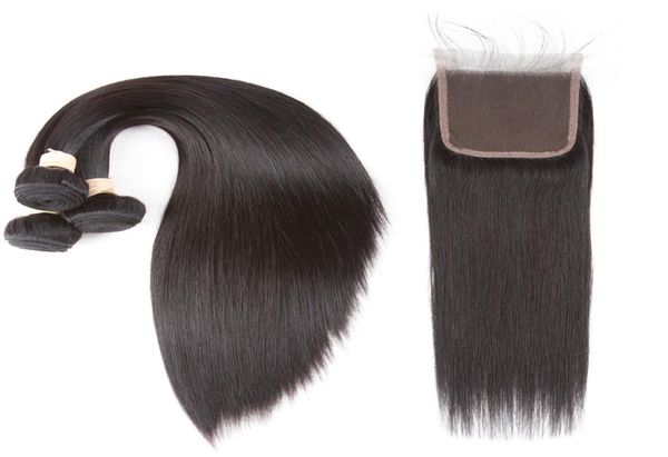 brazilian virgin hair bundles straight virgin human hair 3 bundles with 44 lace closure natural color unprocessed middle 3pa4581376, Black
brazilian virgin hair bundles straight virgin human hair 3 bundles with 44 lace closure natural color unprocessed middle 3pa4581376, Black
