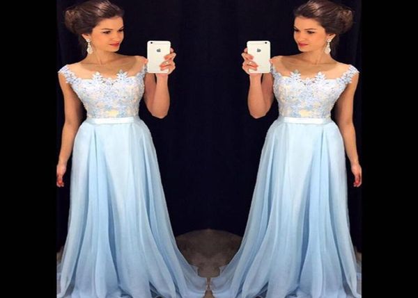 light blue long prom dresses a line 2016 jewel neck lace applique illusion bodice see through vestido de festa evening gown1666655, Black
light blue long prom dresses a line 2016 jewel neck lace applique illusion bodice see through vestido de festa evening gown1666655, Black
