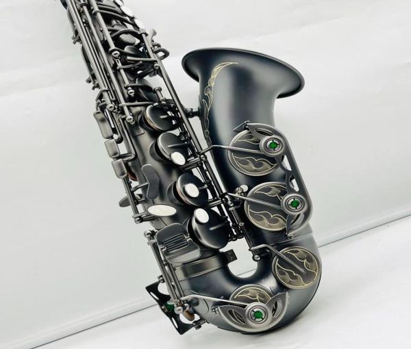 black matte etune professional alto saxophone 875 same one to one model black gold alto sax instrument4240073
black matte etune professional alto saxophone 875 same one to one model black gold alto sax instrument4240073
