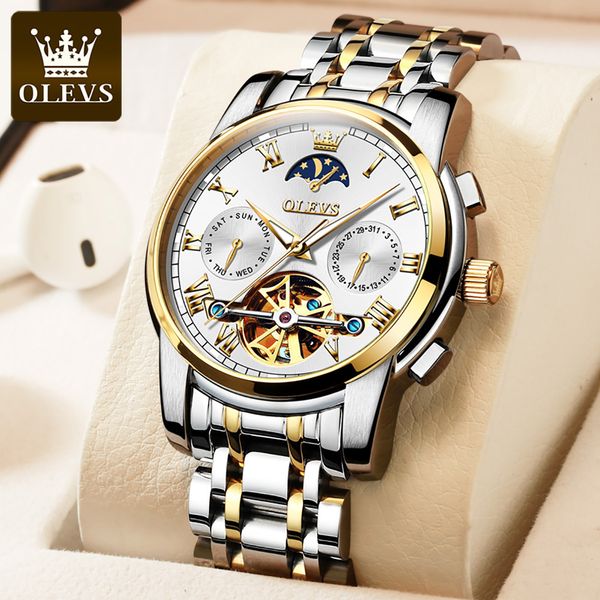 mens watch automatic mechanical designer watches fashion hollowed out leather steel large dial 41mm luminous men and women casual watches wi, Slivery;golden
mens watch automatic mechanical designer watches fashion hollowed out leather steel large dial 41mm luminous men and women casual watches wi, Slivery;golden