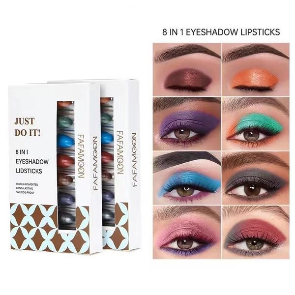 eye shadowliner combination 8 colorset eyeshadow pencil waterproof and not blooming shiny pearlescent shadow makeup eyeliner pen shimmer bea
eye shadowliner combination 8 colorset eyeshadow pencil waterproof and not blooming shiny pearlescent shadow makeup eyeliner pen shimmer bea