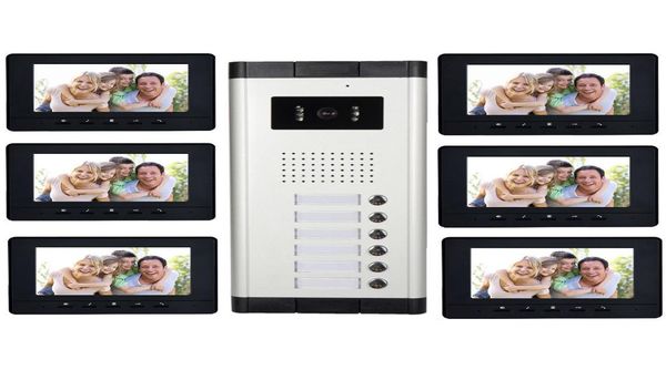 7quot monitor 6 units apartment intercom system video door phone for 6 household9073417
7quot monitor 6 units apartment intercom system video door phone for 6 household9073417