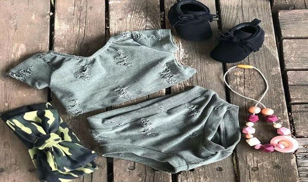 newborn toddler baby girls fashion hole tshirtshorts pantsheadband outfits 3pcs set4899380, White
newborn toddler baby girls fashion hole tshirtshorts pantsheadband outfits 3pcs set4899380, White