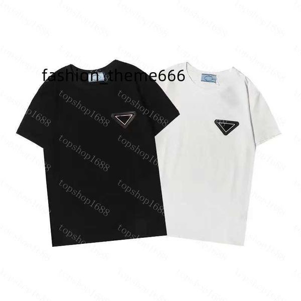 2022 mens fashion t shirt designers men clothing black white tees short sleeve women's casual hip hop streetwear prad tshirts, White;black
2022 mens fashion t shirt designers men clothing black white tees short sleeve women's casual hip hop streetwear prad tshirts, White;black