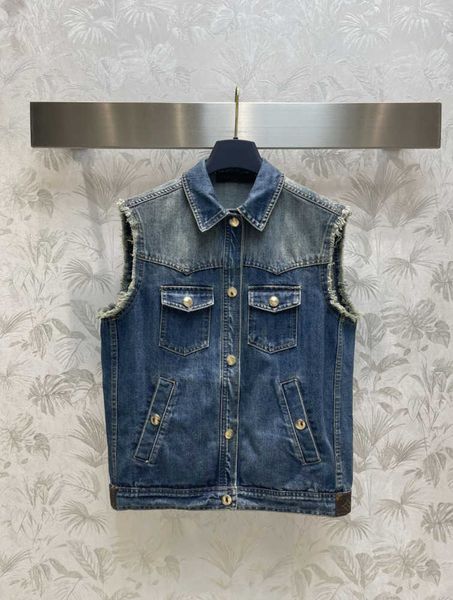 vintage women denim vest designer jacket lapel collar single-breasted fashion raw-edge cuffs wide-waisted vests hoodless splicing casual jac, Black;white
vintage women denim vest designer jacket lapel collar single-breasted fashion raw-edge cuffs wide-waisted vests hoodless splicing casual jac, Black;white