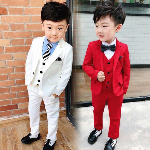 suits flower boys wedding suit children formal blazer jacket vest pants bowtie 4pcs clothing set kids performance dance party costumehkd2307, Black
suits flower boys wedding suit children formal blazer jacket vest pants bowtie 4pcs clothing set kids performance dance party costumehkd2307, Black