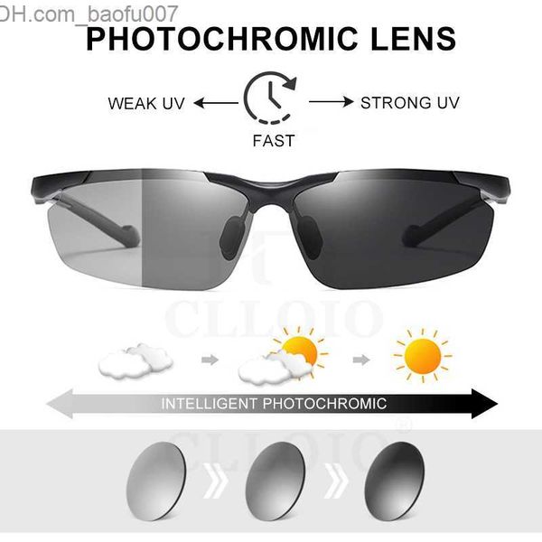 sunglasses sunglasses clloio aluminum polarized pochromic sunglasses men rimless day night driving glasses antiglare chameleon eyewear z2307, White;black
sunglasses sunglasses clloio aluminum polarized pochromic sunglasses men rimless day night driving glasses antiglare chameleon eyewear z2307, White;black