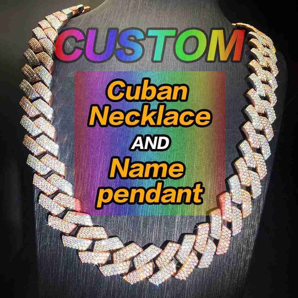 custom hiphop moissanite cuban link chain 925 sterling silver iced out jewelry bling vvs diamond miami cadena cuban necklace men
custom hiphop moissanite cuban link chain 925 sterling silver iced out jewelry bling vvs diamond miami cadena cuban necklace men
