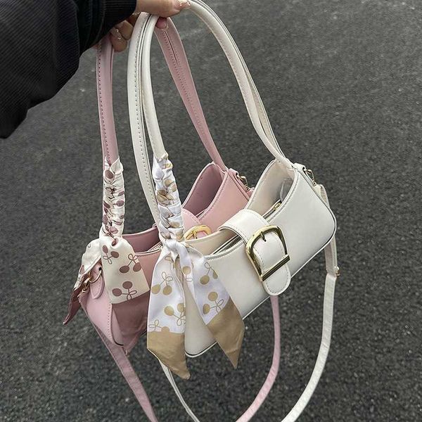 evening bags new underarm bag for women fashion scarf and stick simple solid color shoulder cross body 230704
evening bags new underarm bag for women fashion scarf and stick simple solid color shoulder cross body 230704