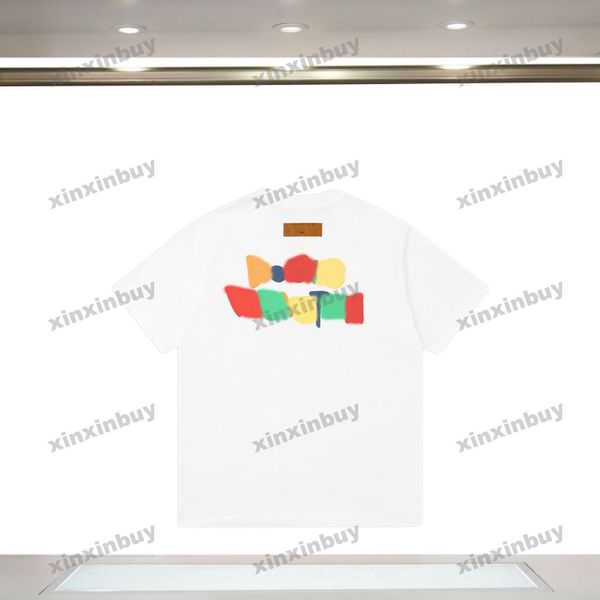 xinxinbuy men designer tee t shirt 23ss colorful letter printing short sleeve cotton women white black blue xs-xl, Black;brown
xinxinbuy men designer tee t shirt 23ss colorful letter printing short sleeve cotton women white black blue xs-xl, Black;brown