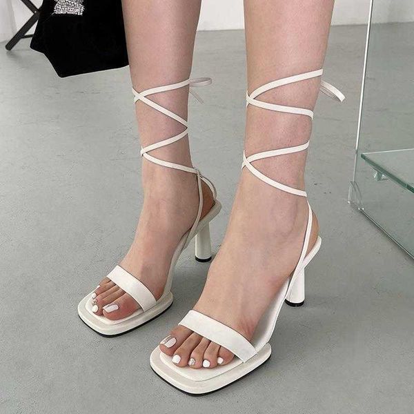 nxy sandals high heels white square head with strapping high-heeled sandals fattened and widened fashionable large women's shoes 230619, Black
nxy sandals high heels white square head with strapping high-heeled sandals fattened and widened fashionable large women's shoes 230619, Black