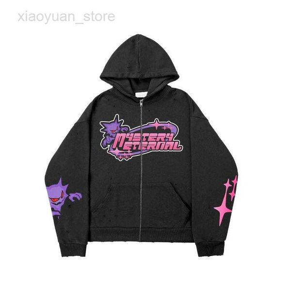 men's hoodies hip hop anime demon loose men's zipper hoodie y2k dark elements autumn and winter casual men's oversized sweats, Black
men's hoodies hip hop anime demon loose men's zipper hoodie y2k dark elements autumn and winter casual men's oversized sweats, Black