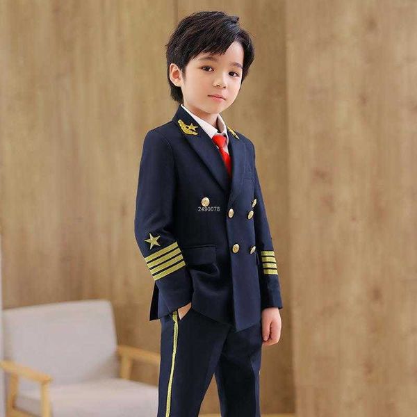 suits flower boys pilot uniform suit kids formal jakcet pants tuxedo wedding dress children birhtday pgraph teenger stage costumehkd230704, Black
suits flower boys pilot uniform suit kids formal jakcet pants tuxedo wedding dress children birhtday pgraph teenger stage costumehkd230704, Black