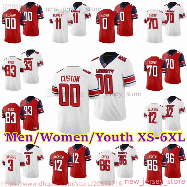 custom custom xs-6xl ncaa liberty flames football stitched jerseys 70 reggie young 0 kylen austin 4 c.j. daniels 23 malik caper 86 eric gree, Black
custom custom xs-6xl ncaa liberty flames football stitched jerseys 70 reggie young 0 kylen austin 4 c.j. daniels 23 malik caper 86 eric gree, Black
