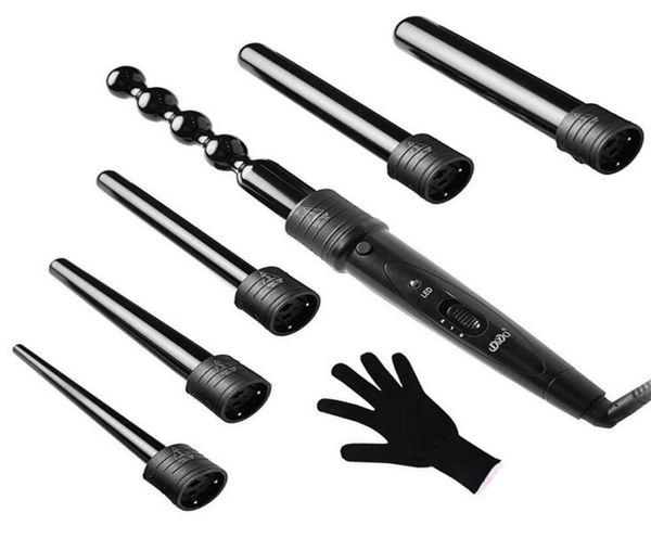 6 in 1 curling wand set ceramic hair curling tong hair curl iron the wand hair curler roller gift set 0932mm curler wand8903253
6 in 1 curling wand set ceramic hair curling tong hair curl iron the wand hair curler roller gift set 0932mm curler wand8903253