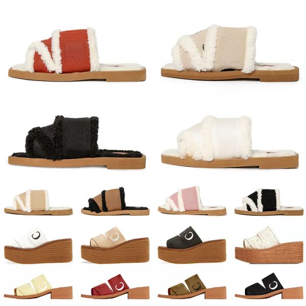 with box wholesale fashion designer slides shoes women slippers black white mules canvas fur plush straw rubber flat sliders luxury p hb
with box wholesale fashion designer slides shoes women slippers black white mules canvas fur plush straw rubber flat sliders luxury p hb