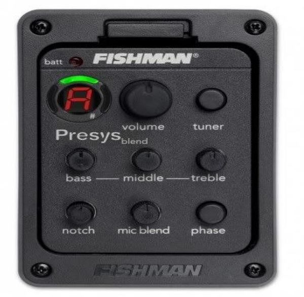 fishman presys blend 301 dual mode guitar preamp eq tuner piezo pickup equalizer system with mic beat board in stock6383364
fishman presys blend 301 dual mode guitar preamp eq tuner piezo pickup equalizer system with mic beat board in stock6383364