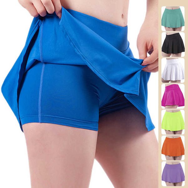 high waist anti light yoga skirt and pants women's quick dry running fitness skirt tennis training shorts summer, White;red
high waist anti light yoga skirt and pants women's quick dry running fitness skirt tennis training shorts summer, White;red