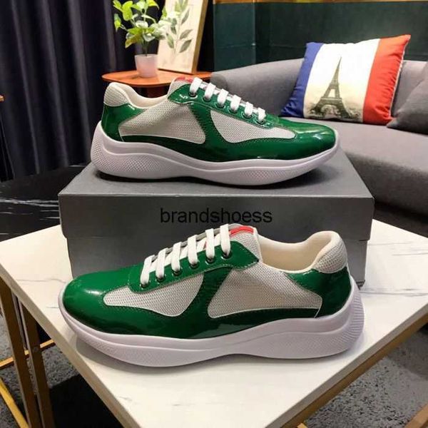 luxury b22 casual shoes men's sneaker american cup technical fabric sneakers patent leather lace up outdoor runner trainers rubber sole
luxury b22 casual shoes men's sneaker american cup technical fabric sneakers patent leather lace up outdoor runner trainers rubber sole