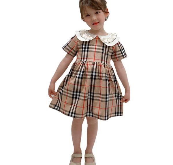 girls dresses designer clothing classic grid round neck short sleeve kids dress summer knitwear suit party trip 3 styles5356575, Red;yellow
girls dresses designer clothing classic grid round neck short sleeve kids dress summer knitwear suit party trip 3 styles5356575, Red;yellow